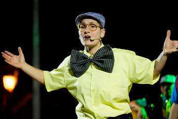  La Murgota de Telde estrena con éxito en Gáldar su espectáculo 'Los chicos del coro'/TA.